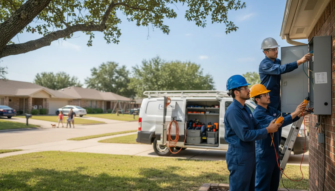 Certified electrician providing emergency electrical services in Woodland, WI